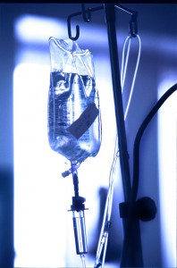 IV fluid bag