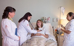 Medical Staff on Rounds at the Issels Hospital Center